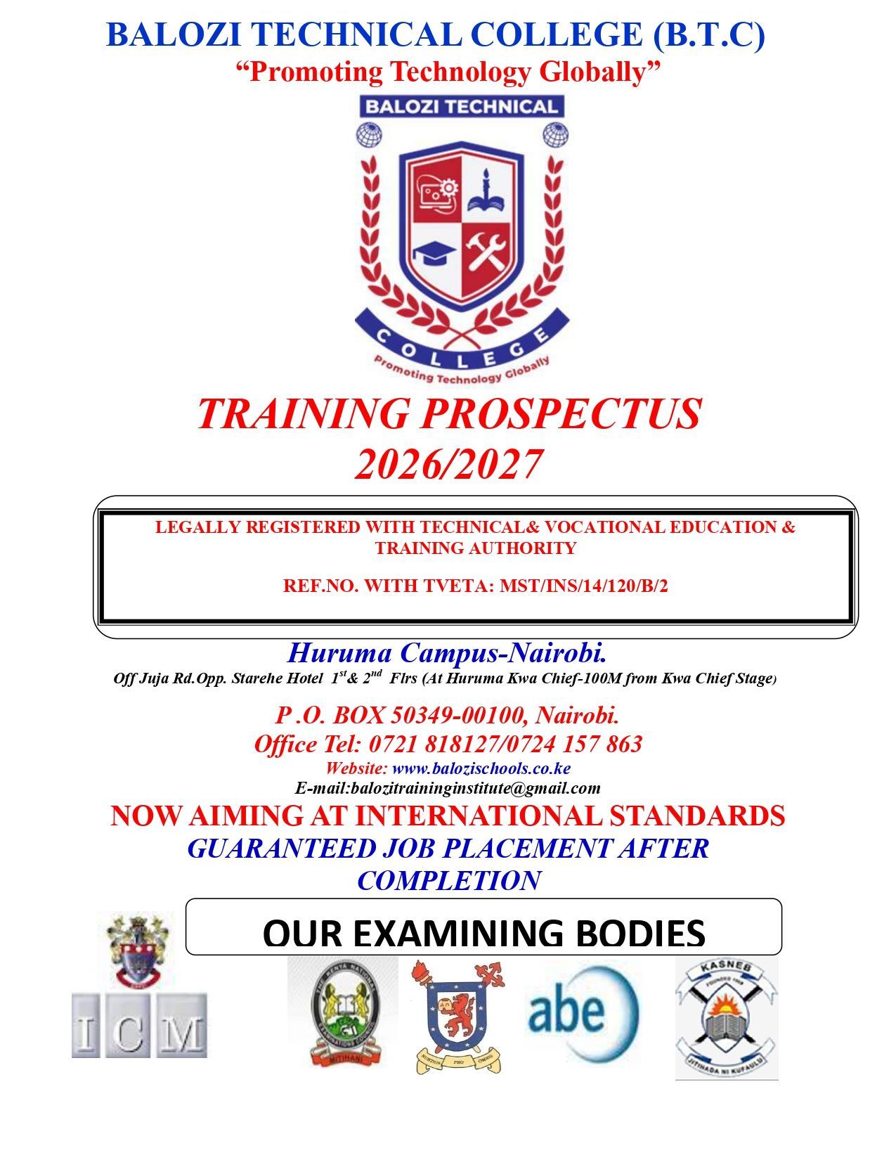 Balozi Technical College 