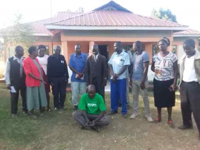 Some of the students from Bokoli satellite class at Maqor Pastoral Technical Training Institute