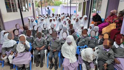 Students at Himma Integrated Academy